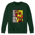 thumbnail image 1 of Iron Man - Grid Graphic Fleece Sweatshirt, 1 of 3