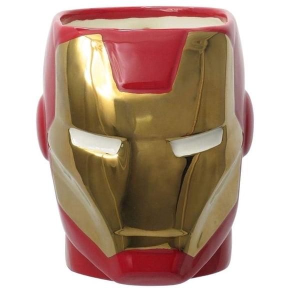 Iron Man Head Ceramic Molded Mug