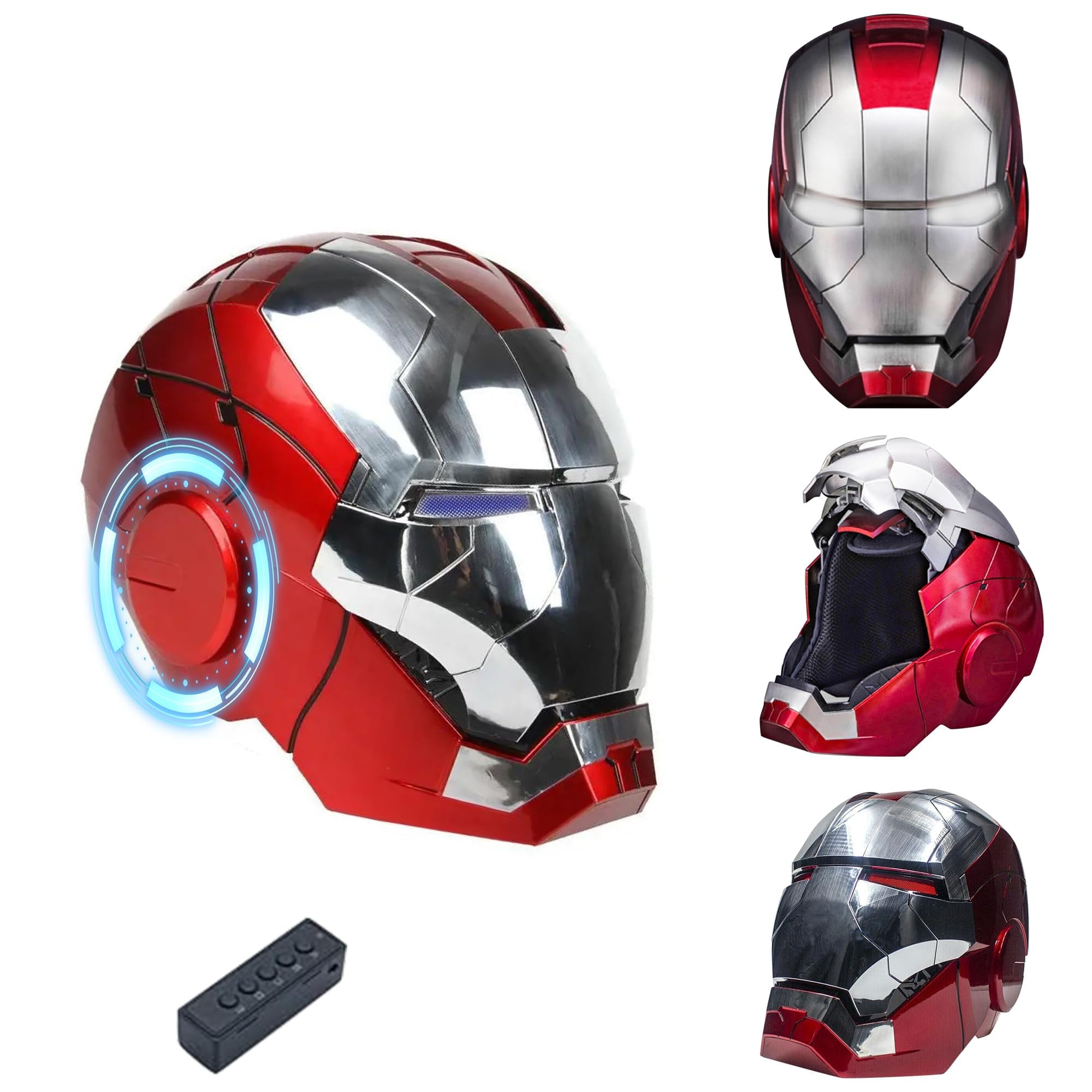 Iron Man Helmet Electronic MK5 Helmet Wearable Ironman Mask with