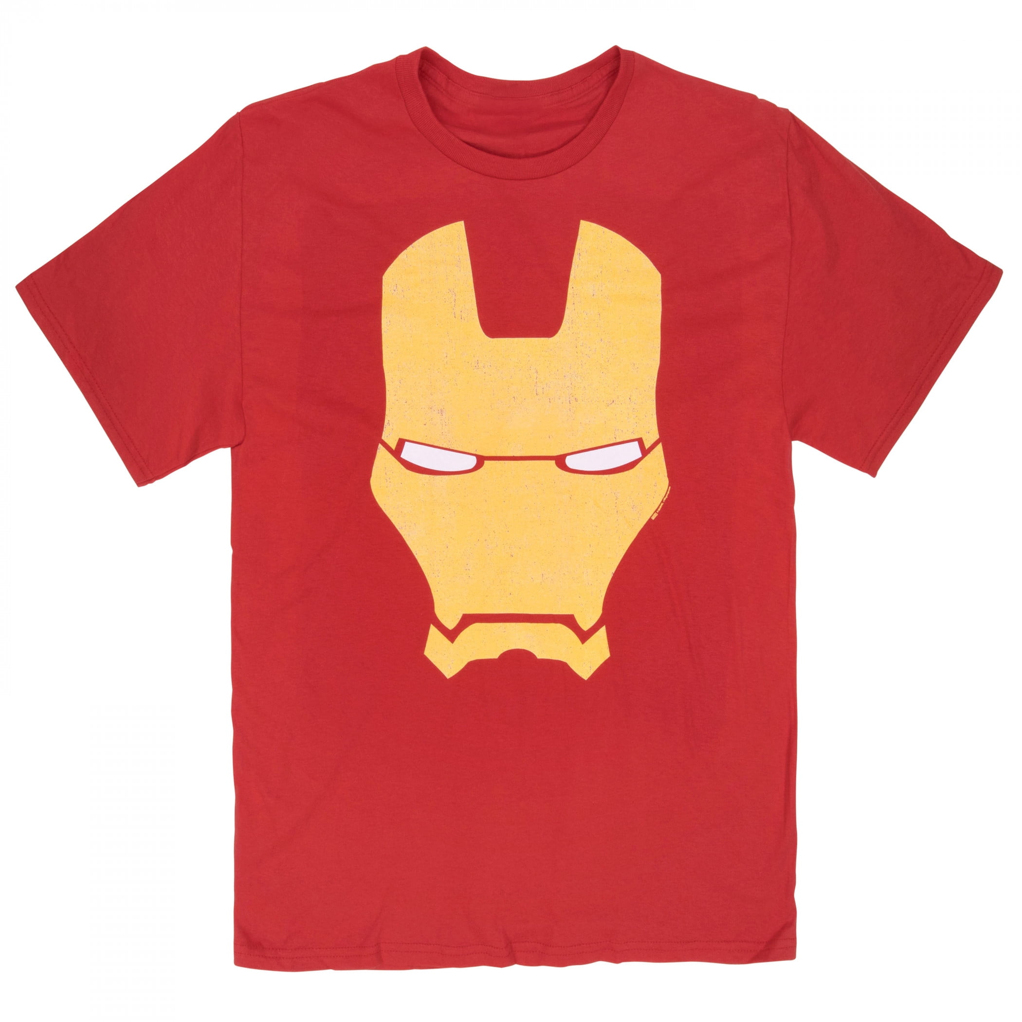 Iron Man Helmet Icon T-Shirt-2XLarge