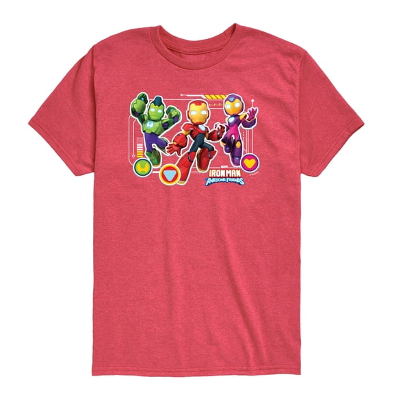 Iron Man & His Awesome Friends - Iron Man And Friends - Toddler Boys Short Sleeve Graphic T-Shirt