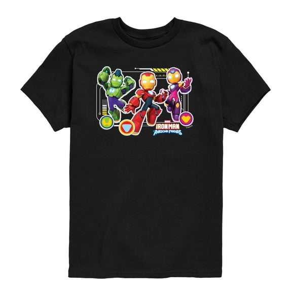 Iron Man & His Awesome Friends - Iron Man And Friends - Toddler Boys Short Sleeve Graphic T-Shirt