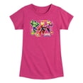 thumbnail image 1 of Iron Man & His Awesome Friends - Iron Man And Friends - Toddler Girls Fitted Short Sleeve T-Shirt, 1 of 3