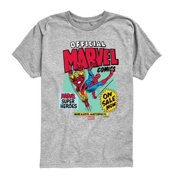 Iron Man & His Awesome Friends - Marvel Heroes Osn - Youth Boys Short Sleeve Graphic T-Shirt