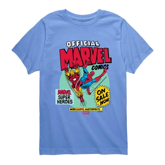 Iron Man & His Awesome Friends - Marvel Heroes Osn - Youth Boys Short Sleeve Graphic T-Shirt