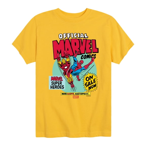 Iron Man & His Awesome Friends - Marvel Heroes Osn - Youth Boys Short Sleeve Graphic T-Shirt