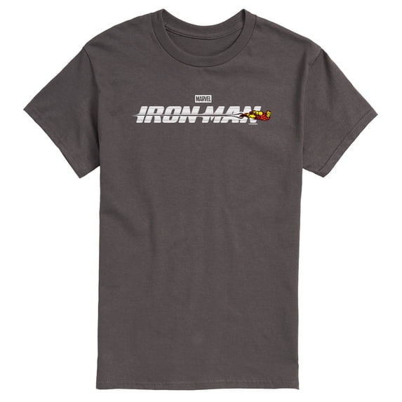 Iron Man - Horizontal - Men's Short Sleeve Graphic T-Shirt
