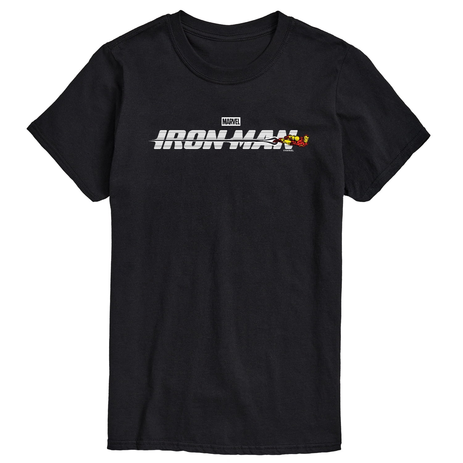 Iron Man - Horizontal - Men's Short Sleeve Graphic T-Shirt