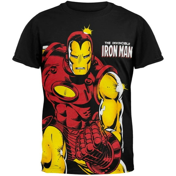 Iron Man - Invincible Subway T-Shirt - Small