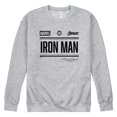 thumbnail image 1 of Iron Man - Iron Man Jersey - Men's Crew Fleece Sweatshirt, 1 of 4