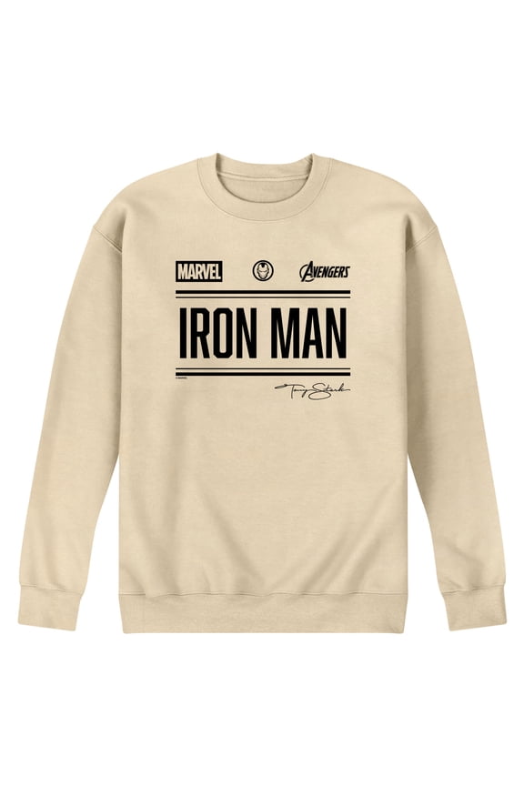 - Iron Man Jersey Graphic Fleece Sweatshirt
