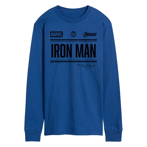 Iron Man - Iron Man Jersey - Men's Long Sleeve Graphic T-Shirt