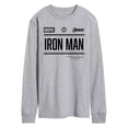 thumbnail image 1 of Iron Man - Iron Man Jersey - Men's Long Sleeve Graphic T-Shirt, 1 of 4
