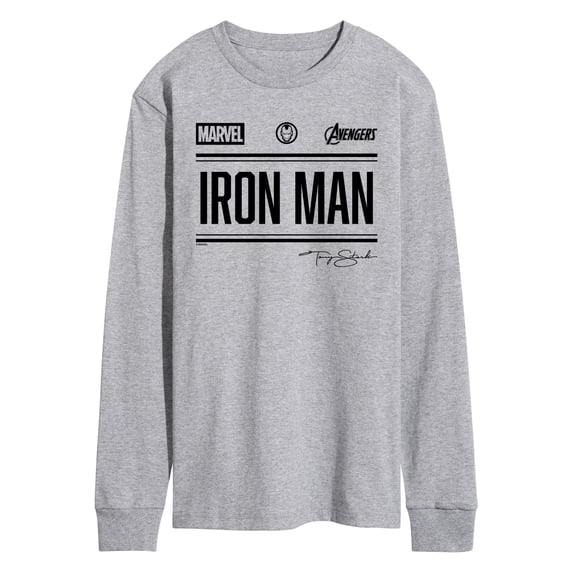 Iron Man - Iron Man Jersey - Men's Long Sleeve Graphic T-Shirt