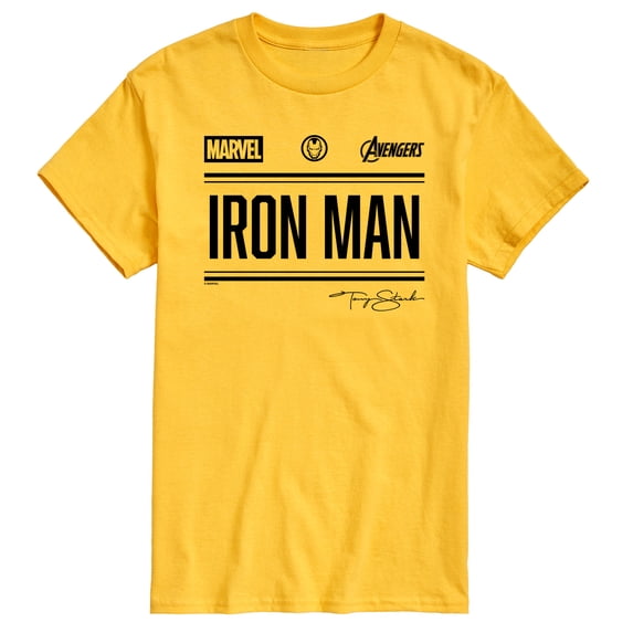 Iron Man - Iron Man Jersey - Men's Short Sleeve Graphic T-Shirt
