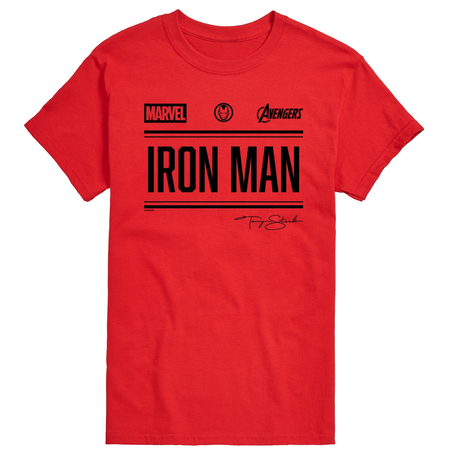 Iron Man - Iron Man Jersey - Men's Short Sleeve Graphic T-Shirt
