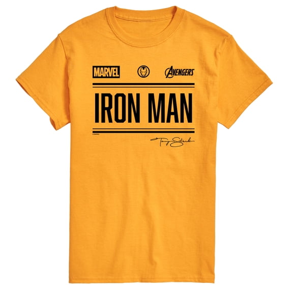 Iron Man - Iron Man Jersey - Men's Short Sleeve Graphic T-Shirt