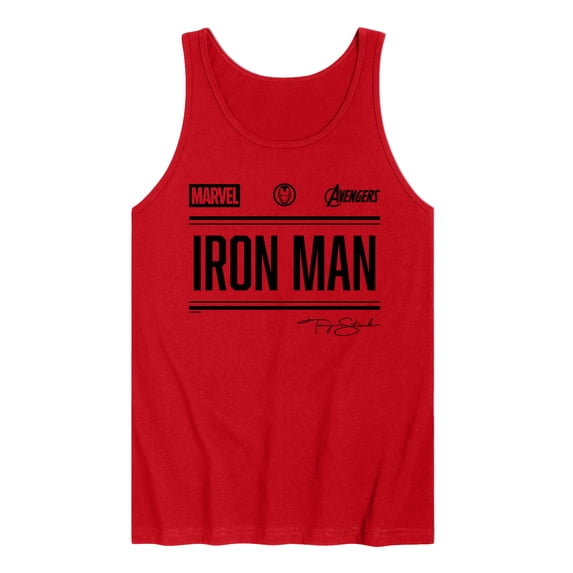 Iron Man - Iron Man Jersey - Men's Sleeveless Graphic Tank