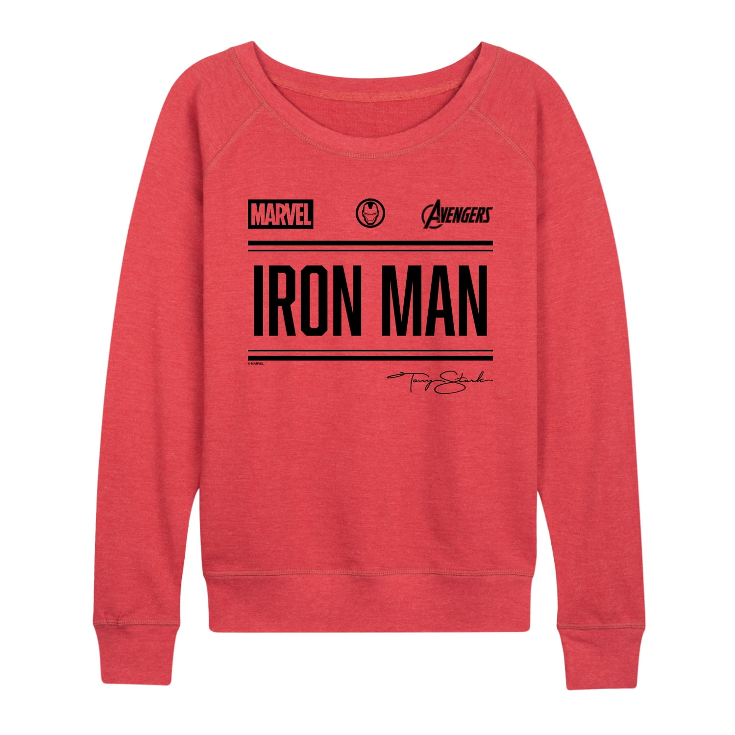 Iron Man - Iron Man Jersey - Women's French Terry Long Sleeve Pullover
