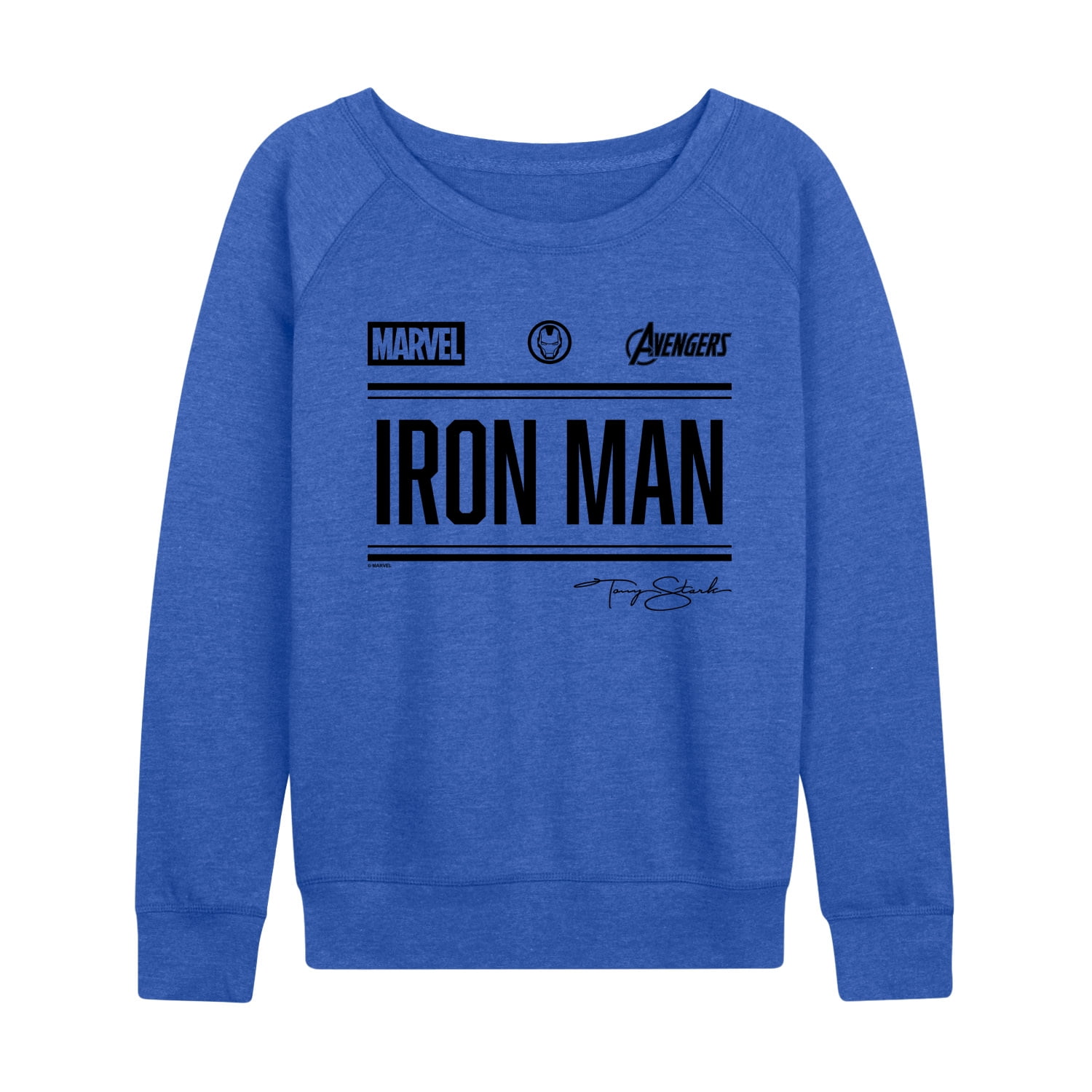 Iron Man - Iron Man Jersey - Women's French Terry Long Sleeve Pullover