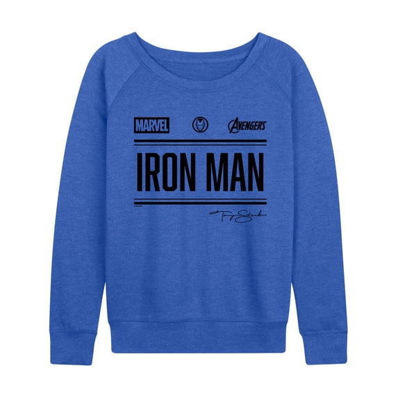 Iron Man - Iron Man Jersey - Women's French Terry Long Sleeve Pullover