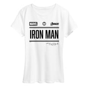 Iron Man - Iron Man Jersey - Womens Short Sleeve Graphic T-Shirt