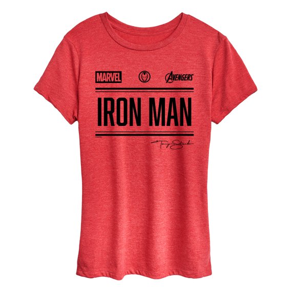 Iron Man - Iron Man Jersey - Women's Short Sleeve Graphic T-Shirt