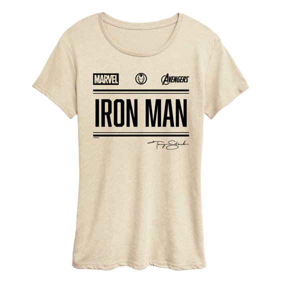 Iron Man - Iron Man Jersey - Women's Short Sleeve Graphic T-Shirt