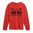 thumbnail image 1 of Iron Man - Jersey - Youth Boys Long Sleeve Graphic T-Shirt, 1 of 4
