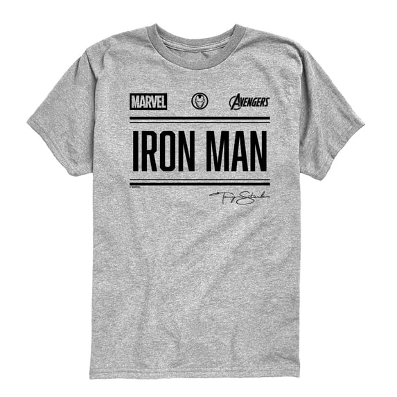Iron Man - Jersey - Youth Boys Short Sleeve Graphic T-Shirt