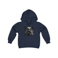 thumbnail image 1 of Iron Man Kitty - Youth Heavy Blend Hooded Sweatshirt, 1 of 2