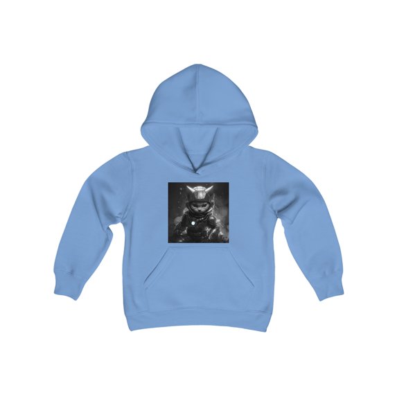 Iron Man Kitty - Youth Heavy Blend Hooded Sweatshirt