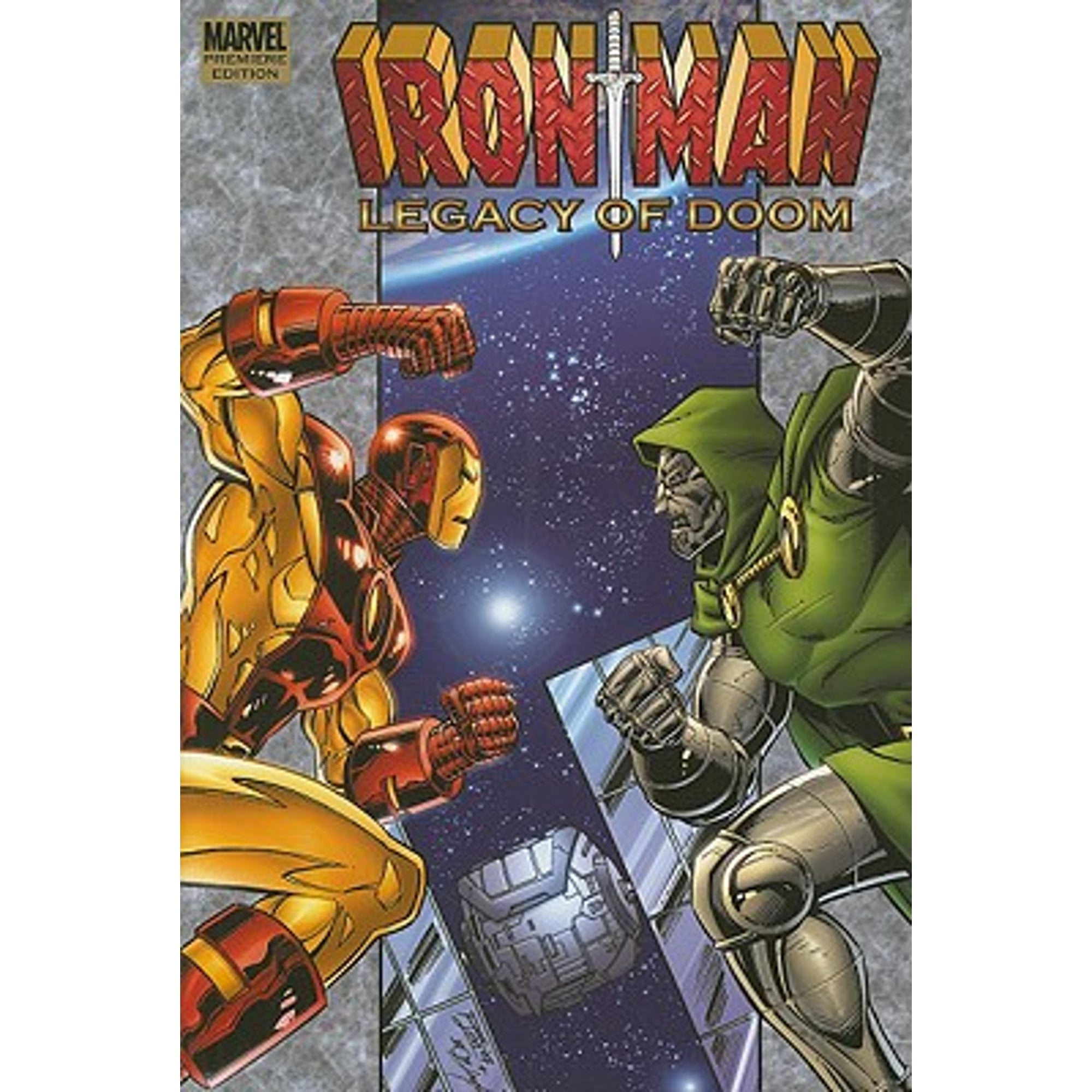Pre-Owned Iron Man: Legacy Of Doom Premiere HC (Iron Man (Marvel Hardcover Unnumbered)) Hardcover