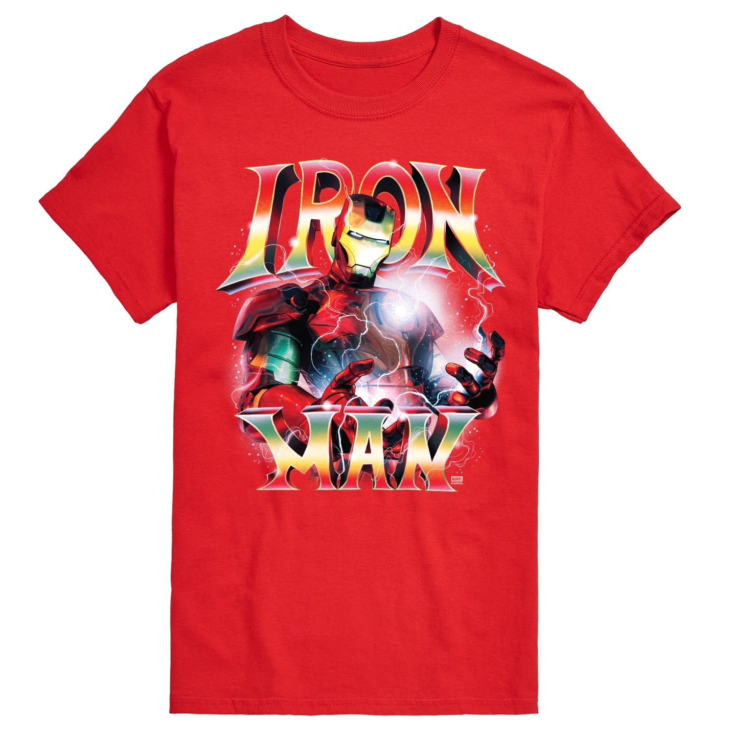 Iron Man - Lightning - Men's Short Sleeve Graphic T-Shirt