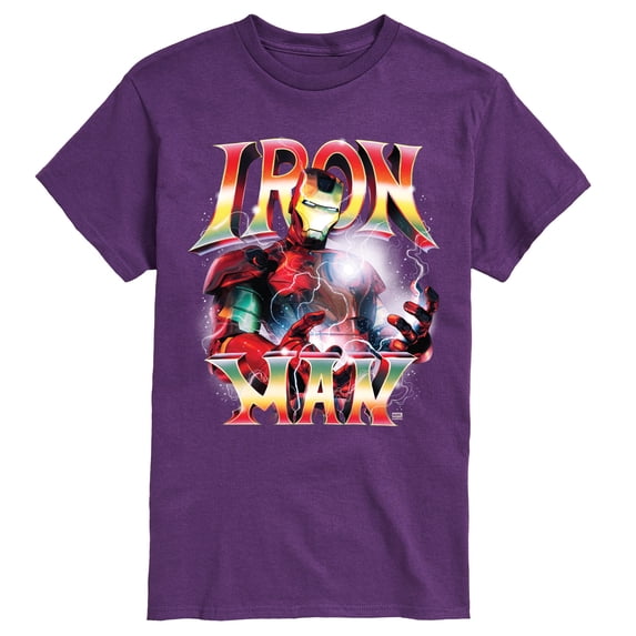 Iron Man - Lightning - Men's Short Sleeve Graphic T-Shirt