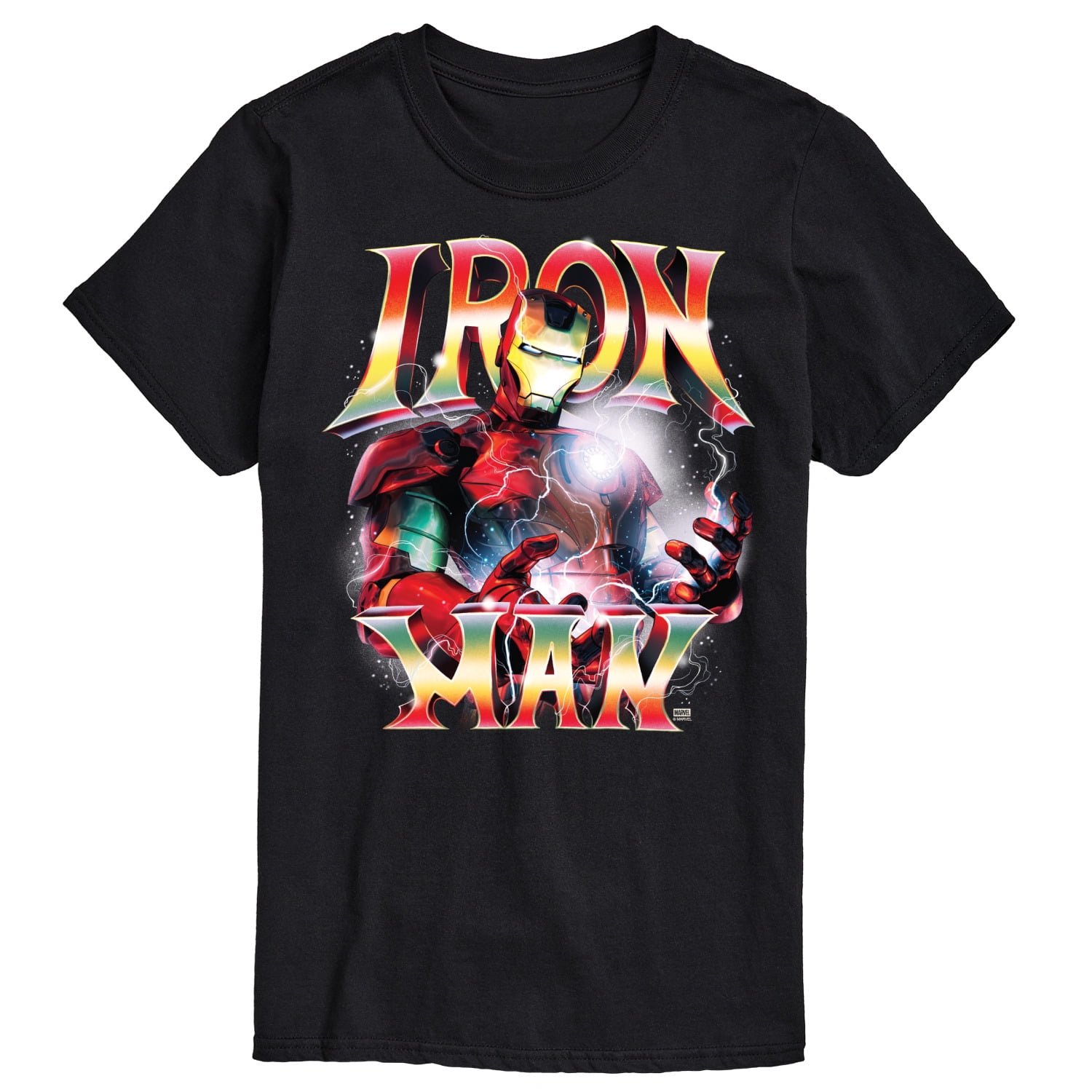 Iron Man - Lightning - Men's Short Sleeve Graphic T-Shirt