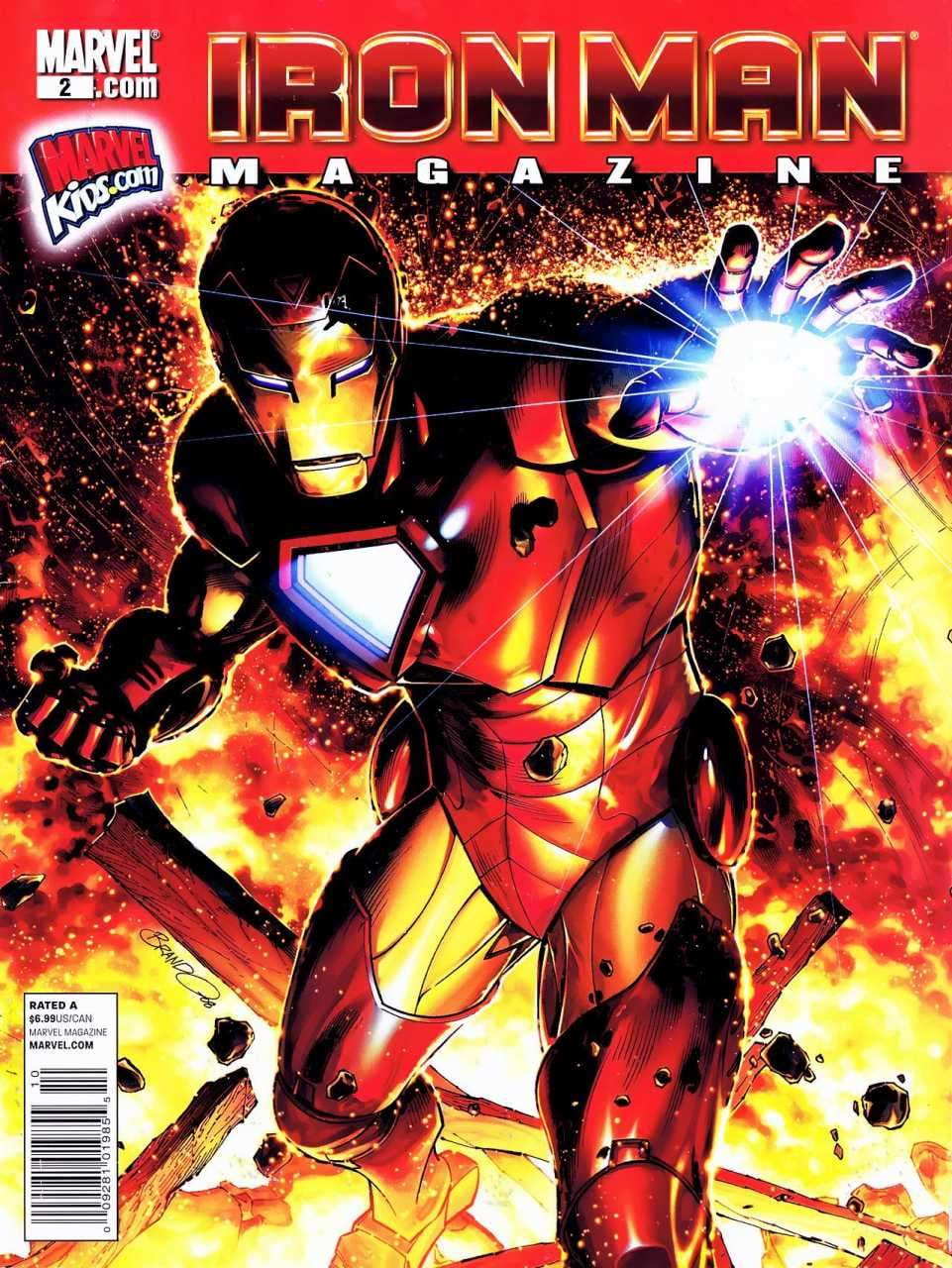 Iron Man Magazine #2 VF ; Marvel Comic Book