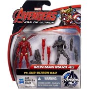 Iron Man Mark 45 vs Sub-Ultron 010 Action Figure 2-Pack Marvel