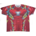 thumbnail image 1 of Iron Man (Marvel Comics) Mens T-Shirt - Realistic Sublimation Costume Front, 1 of 1