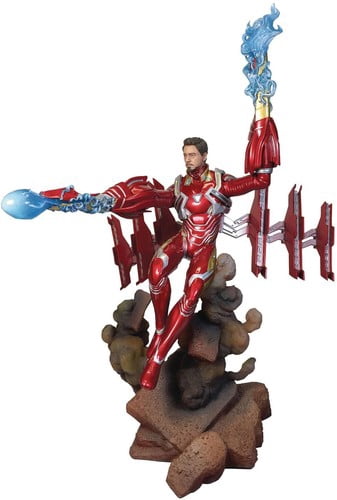 Avengers 3 Unmasked Iron Man Mk50 Dlx Pvc Fig