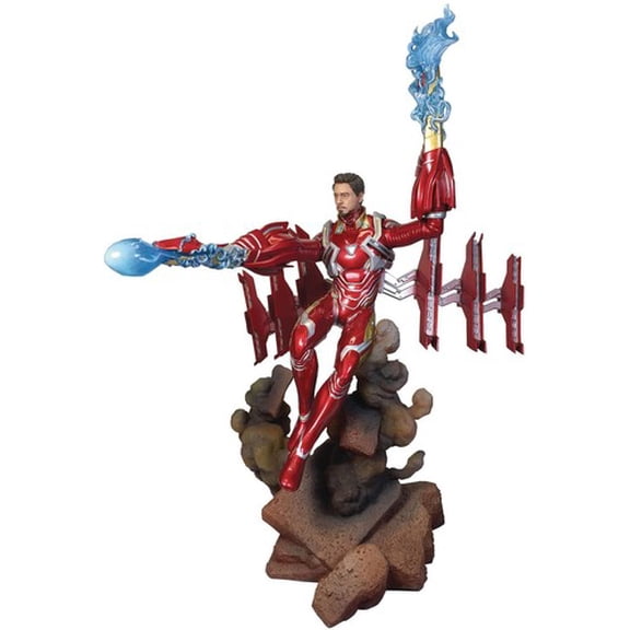 Avengers 3 Unmasked Iron Man Mk50 Dlx Pvc Fig