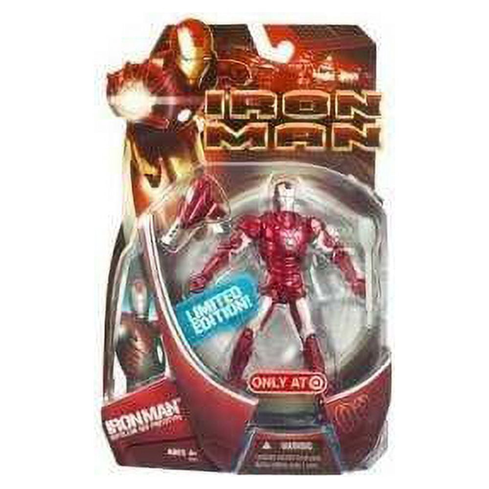 Iron Man Movie Toy Exclusive Action Figure Iron Man Repulsor Red Prototype