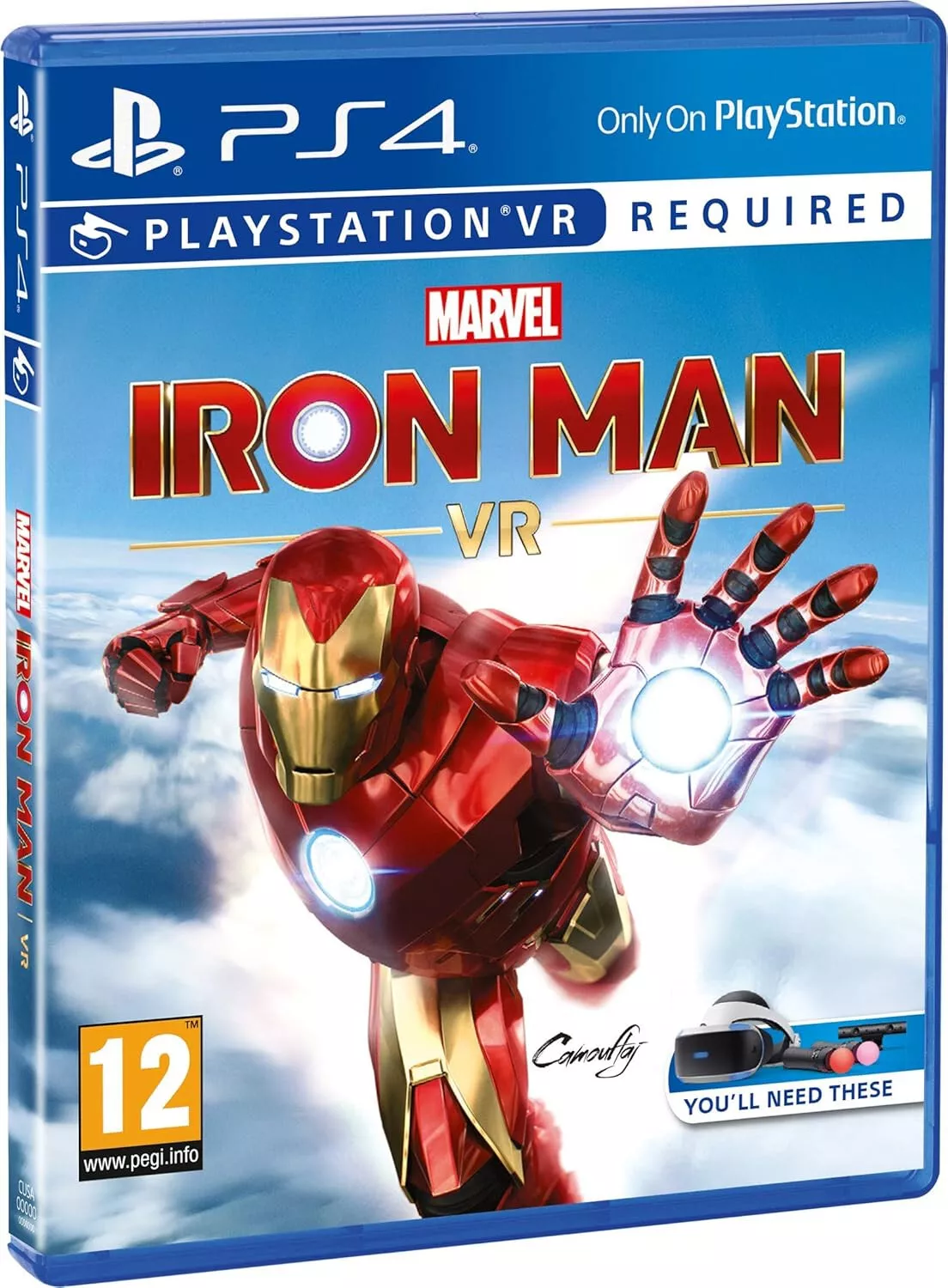 Iron Man PS4 VR Brand new Factory Sealed PlayStation PSVR Required