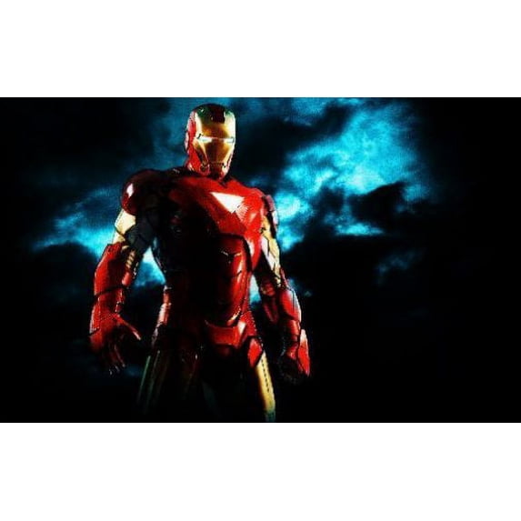 Iron Man Poster Print Wall Art Home Decor - A4 Size