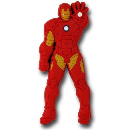 Iron Man magirnmnhndsft Iron Man Repulsor Ready Soft Touch PVC Magnet