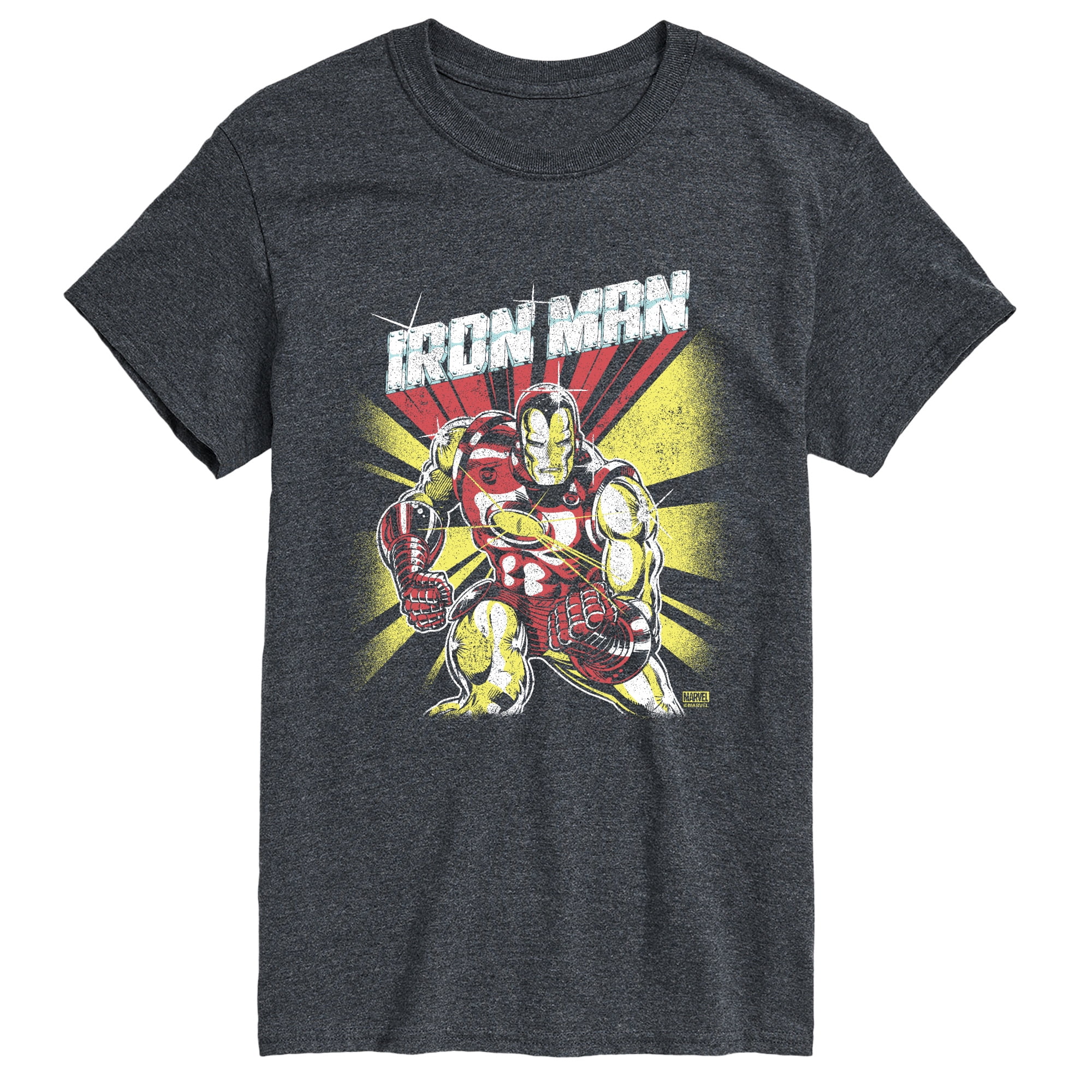 Iron Man - Retro Poster - Men's Short Sleeve Graphic T-Shirt