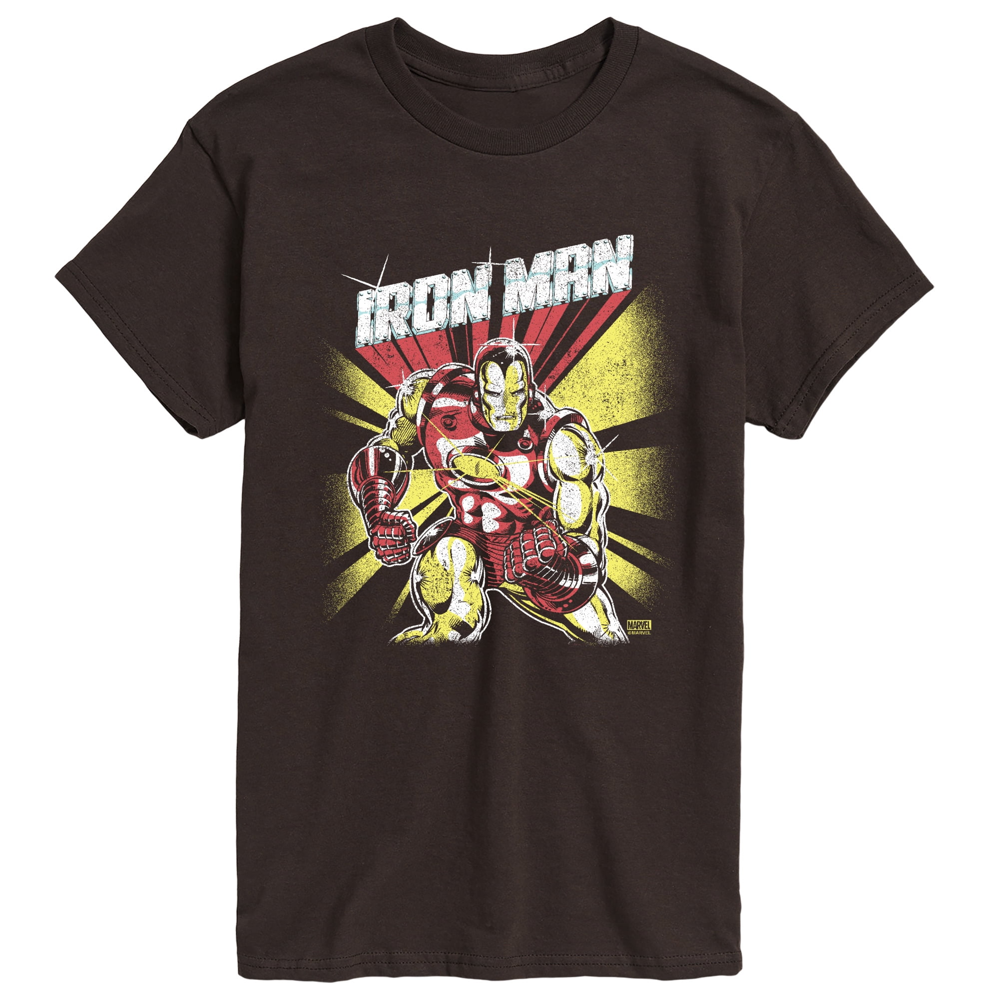 Iron Man - Retro Poster - Men's Short Sleeve Graphic T-Shirt