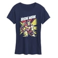 thumbnail image 1 of Iron Man - Retro Poster Women's Short Sleeve Graphic T-Shirt, 1 of 4