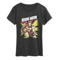 thumbnail image 1 of Iron Man - Retro Poster Women's Short Sleeve Graphic T-Shirt, 1 of 4