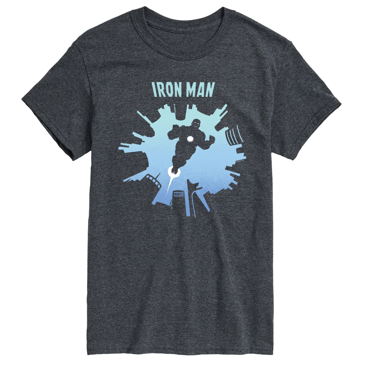 Iron Man - Skyline - Men's Short Sleeve Graphic T-Shirt